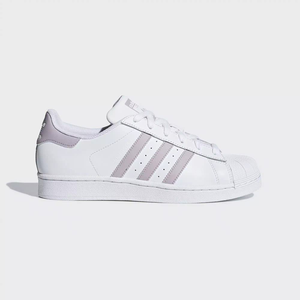 Adidas Superstar Tenis Blancos Para Mujer (MX-48561)